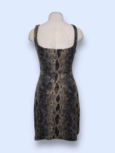 Load image into Gallery viewer, 90s Cache Snakeprint Mini Dress-sz S
